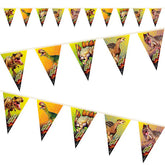 BANDERIN DINOSAURIO X 10